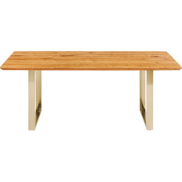 Table Symphony Oak Brass 160x80