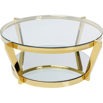 Coffee Table Monocolo Gold Ø90cm