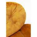 KARE Design Cosy Swivel Armchair Amber 85528 86x84x89 cm