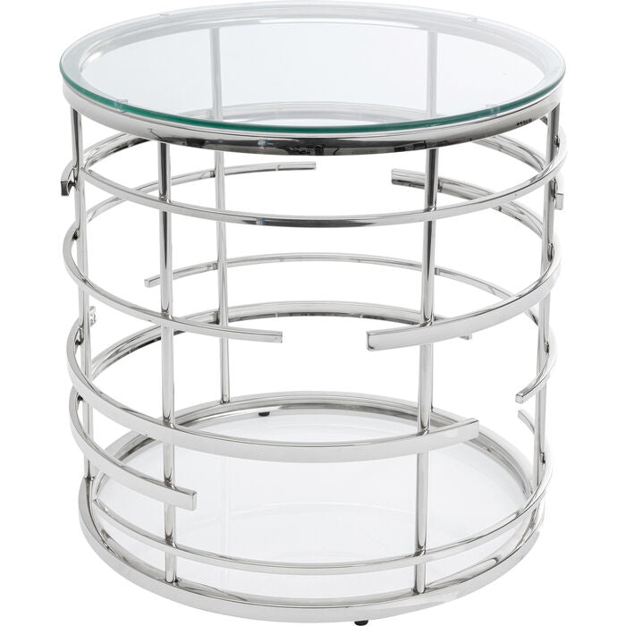 Side Table Jupiter Silver Ø55cm