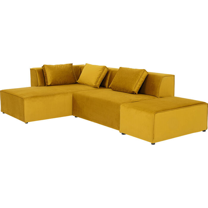 Corner Sofa Infinity Ottomane Amber Left