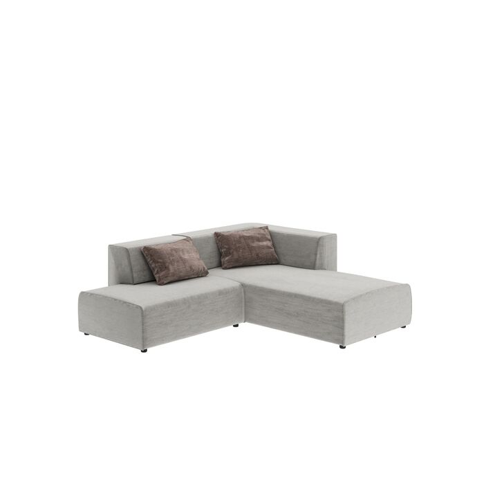 Corner Sofa Infinity Boston Grey
