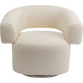 KARE Design Swivel Armchair Maye Cream 86460 87x76x71 cm