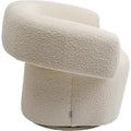 KARE Design Swivel Armchair Maye Cream 86460 87x76x71 cm