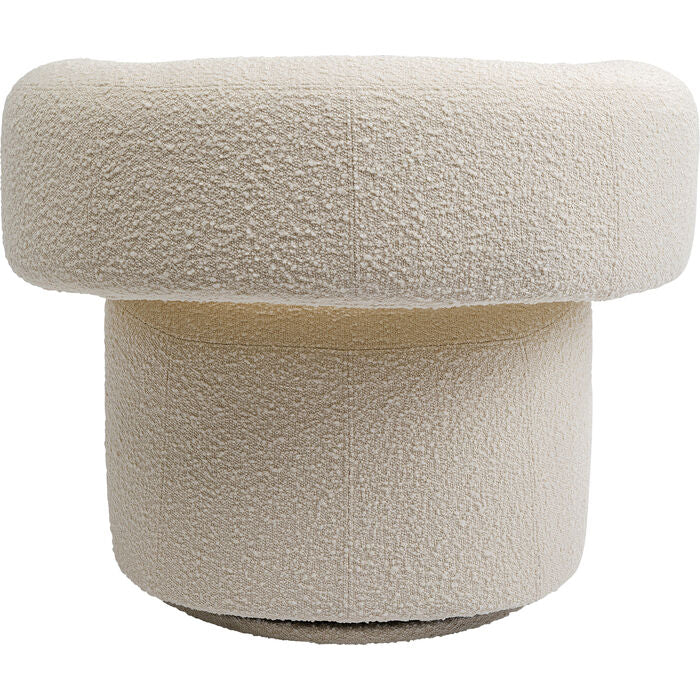 KARE Design Swivel Armchair Maye Cream 86460 87x76x71 cm