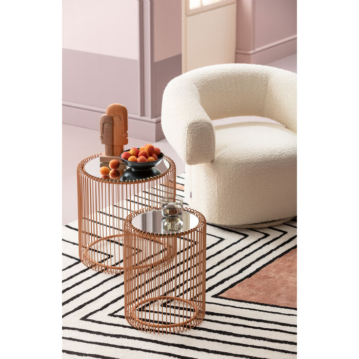 KARE Design Swivel Armchair Maye Cream 86460 87x76x71 cm