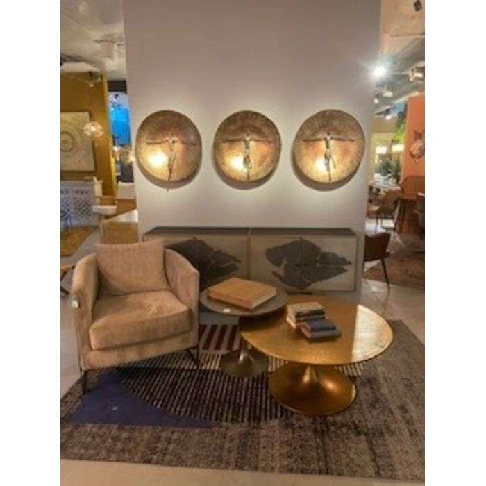 Coffee Table Morocco Brass Ø91cm