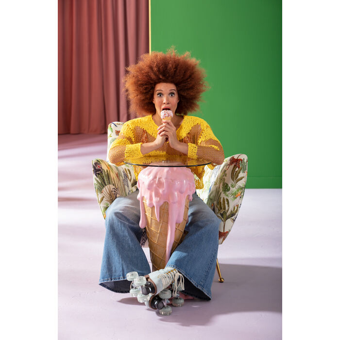 Bistro Table Ice Cream Pink Ø48cm