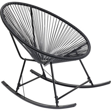 Rocking Chair Acapulco Mono Black