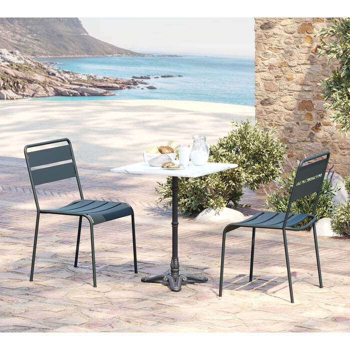 Bistro Table Kaffeehaus White 60x60cm