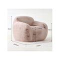 KARE Design Armchair Mika Cream 87528 81x115x104.5 cm