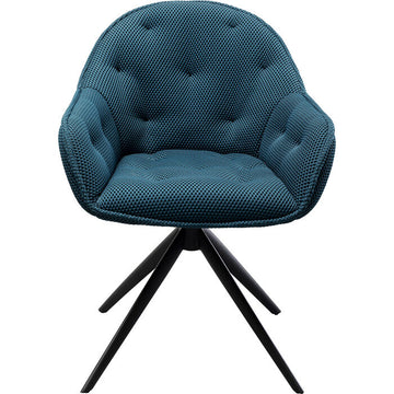 Swivel Chair Carlito Mesh Bluegreen