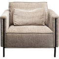 KARE Design Victor Armchair Beige 86x92x94 cm