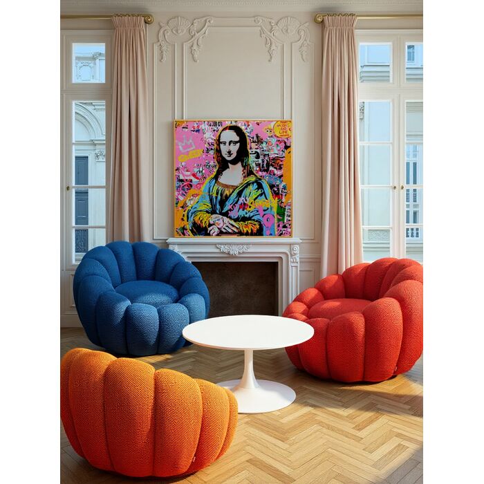 Coffee Table Schickeria White Ø80cm