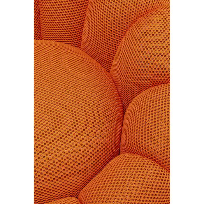 KARE Design Swivel Armchair Peppo Bloom Orange