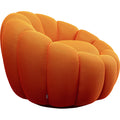 KARE Design Swivel Armchair Peppo Bloom Orange