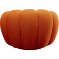 KARE Design Swivel Armchair Peppo Bloom Orange