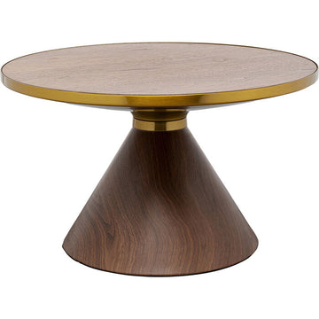 Coffee Table Cono Walnut Ø70cm