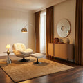 KARE Design Wall Mirror Cleo Oak Ø100cm