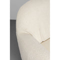 KARE Design Nube Boucle Swivel Armchair Cream 90x88x77 cm
