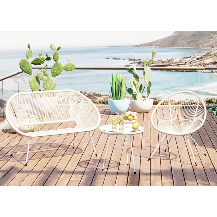 Bench Acapulco Mono White