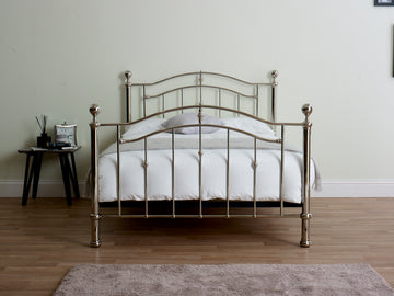 LL Callisto Chrome 5ft Bed Frame