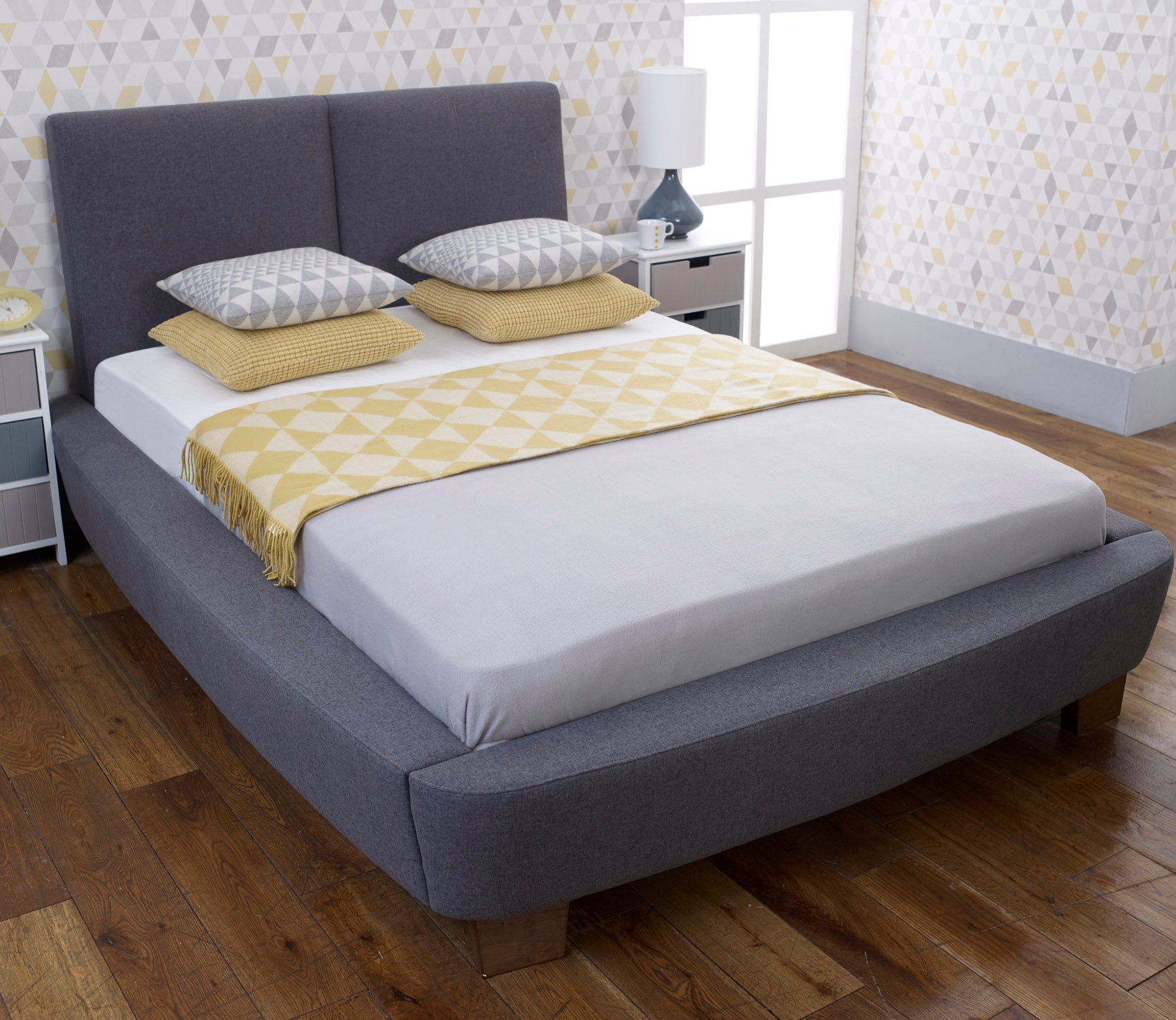LL Dione Slate 5ft Bedstead