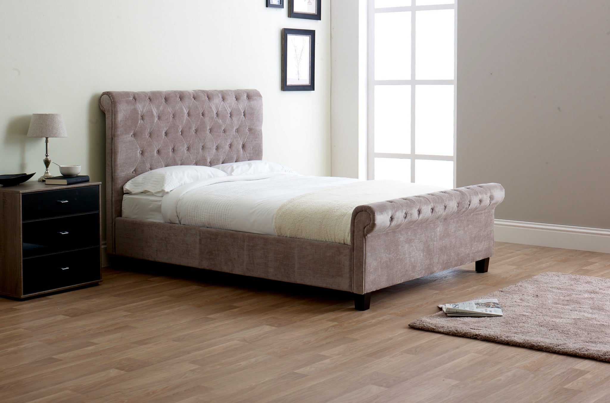 LL Orbit Mink 6ft Bedstead