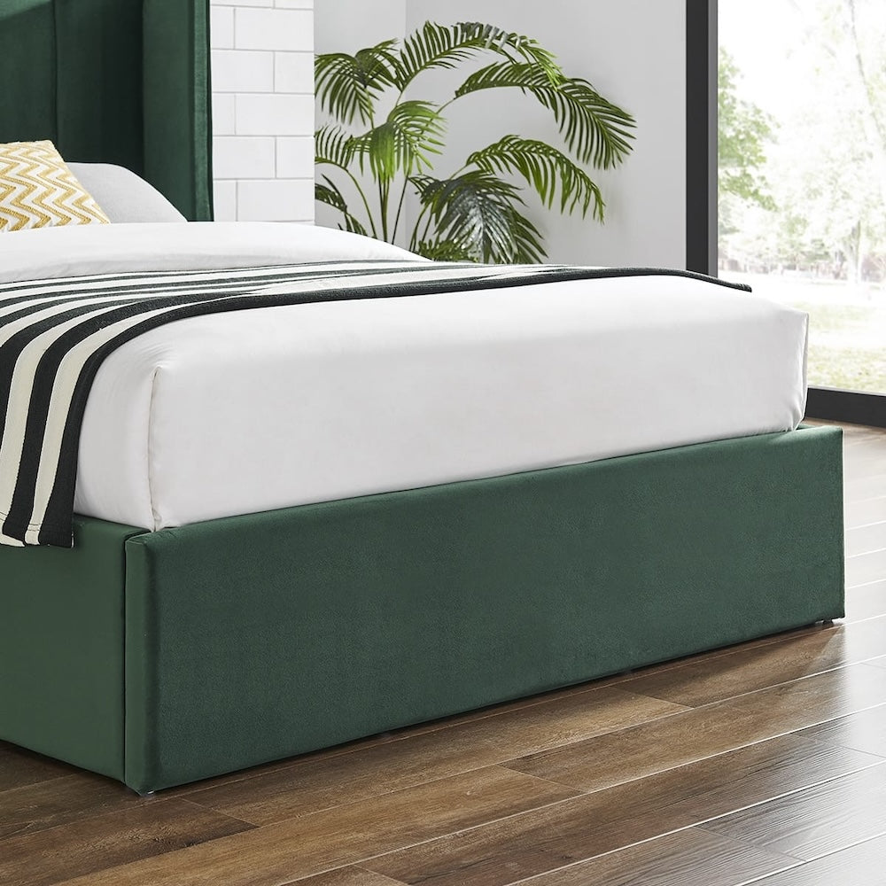 LL Polaris Emerald 4ft6 Ottoman Bed Frame – Kian Furniture