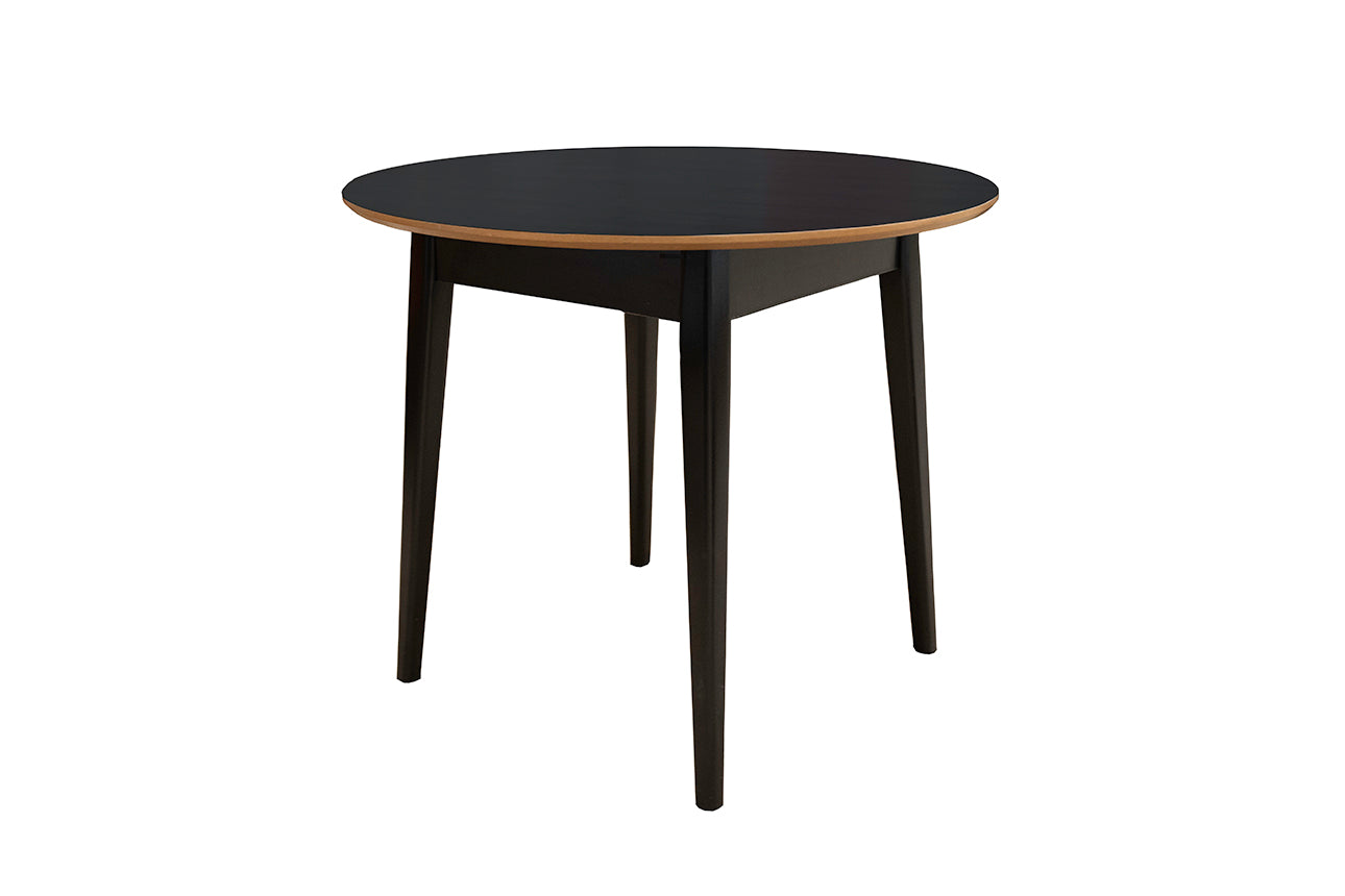 VL Lotti 900 Dining Table Black