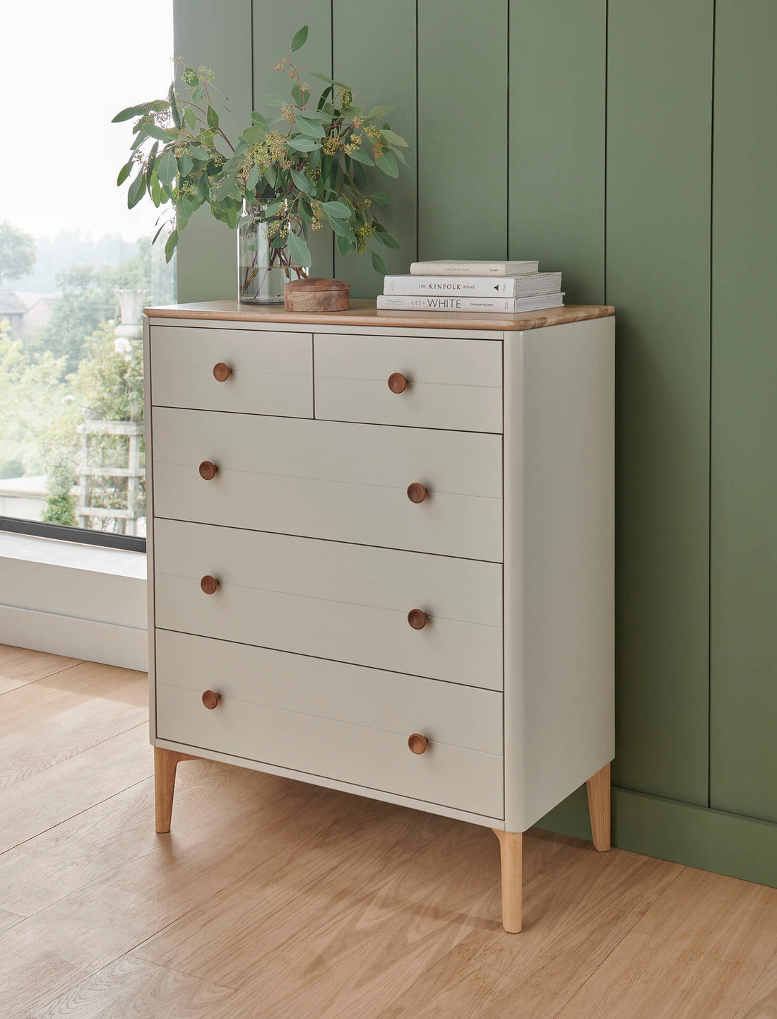 Marlow Chest of Drawers Taupe