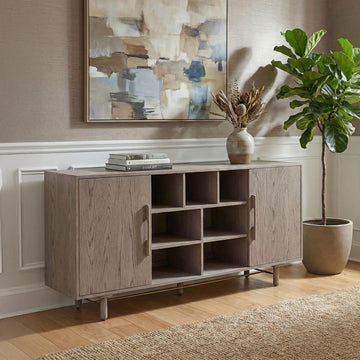 Annaghmore Sideboard Madrid 2 Door Large Grey