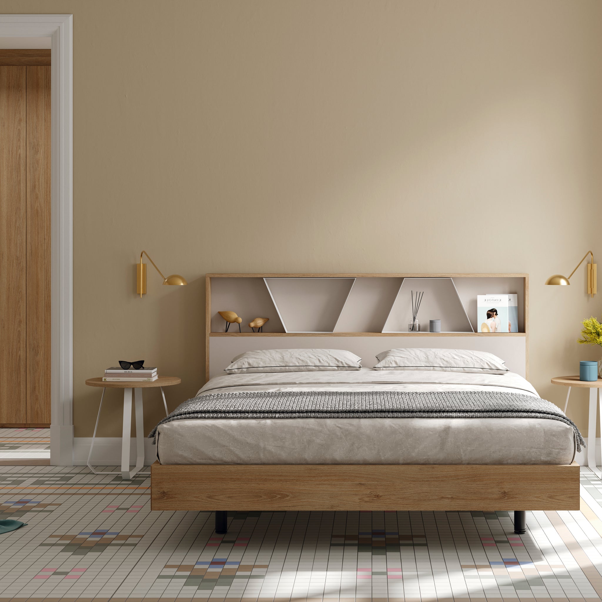 Floating Bed | Mobenia Bed Composition #1