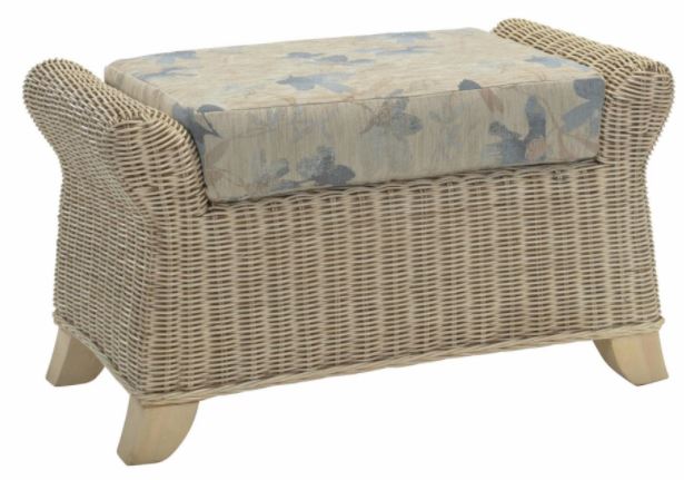 DE Notfilc Footstool + Cushion