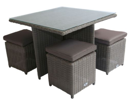 DE Notsob Outdoor Set + Cushion