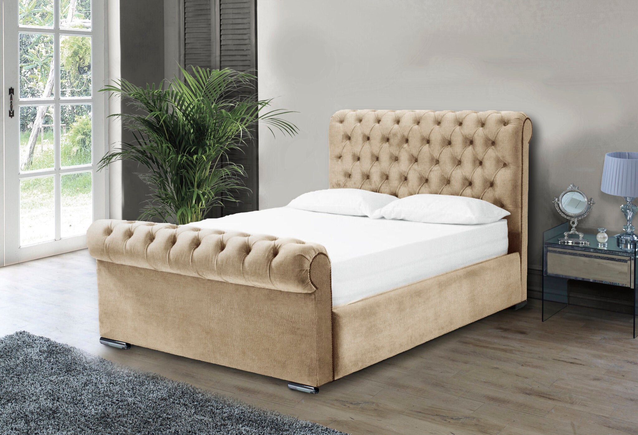 Otneros Naples Sand 3ft Bed