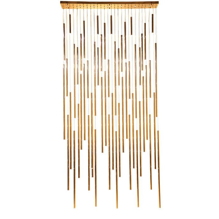 Pendant Lamp Living Vegas Deluxe Brass LED