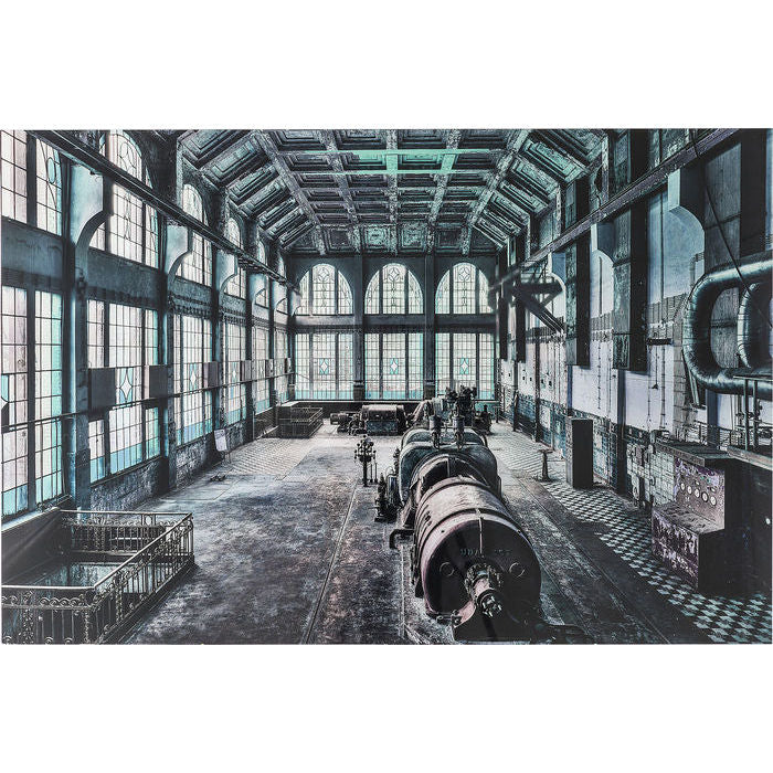 Picture Glass Factory Hall 100x150cm