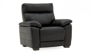 VL Positano 1 Seater Fixed - Black (Nett)