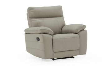 VL Positano 1 Seater Recliner - Light Grey (Nett)