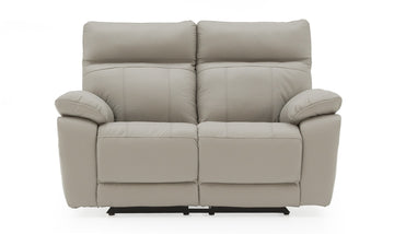 VL Positano 2 Seater Recliner - Light Grey (Nett)