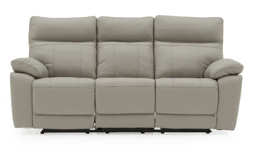 VL Positano 3 Seater Recliner - Light Grey (Nett)