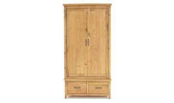VL Ramore Wardrobe - 2 Door 2 Drawer