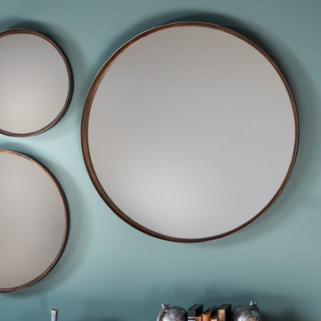 Reading Round Mirror (2pk) W610 x D40 x H610mm
