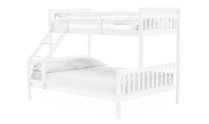 VL Salix Bunk Bed - 3' & 4'6 White