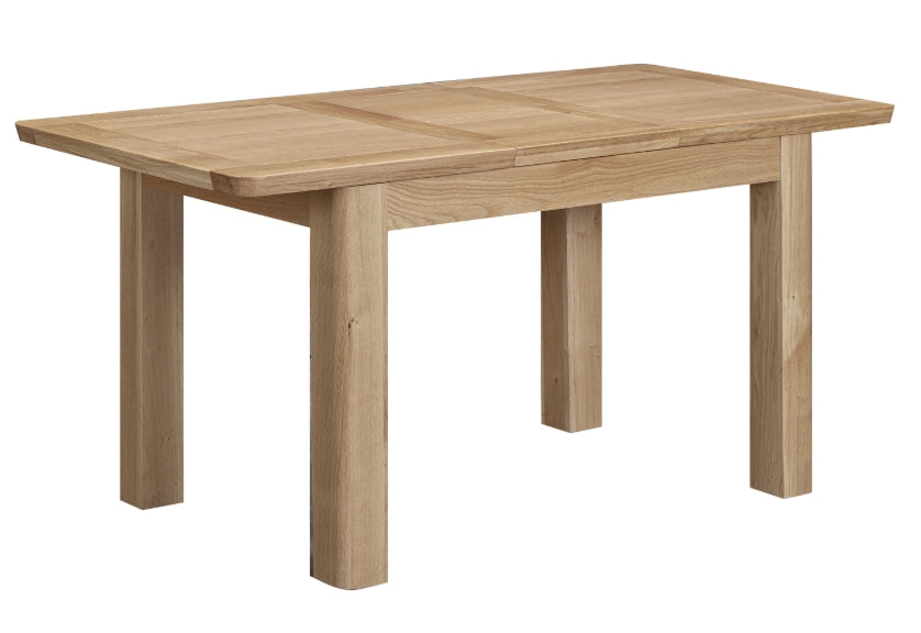 AM Treviso 120-160cm Butterfly Extending Dining Set (Table + 6 Chairs)
