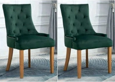 AM Lauren D Chair Dark Green