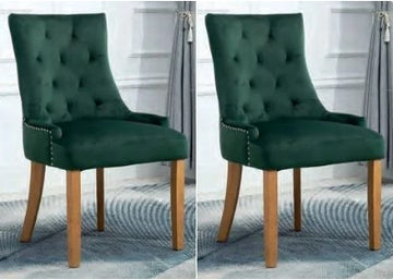 AM Lauren D Chair Dark Green