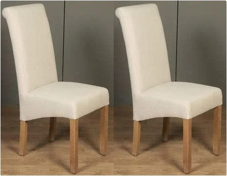 AM Sophie Oak Chair Beige KD