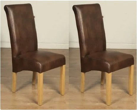 AM Sophie Oak Chair Tan KD
